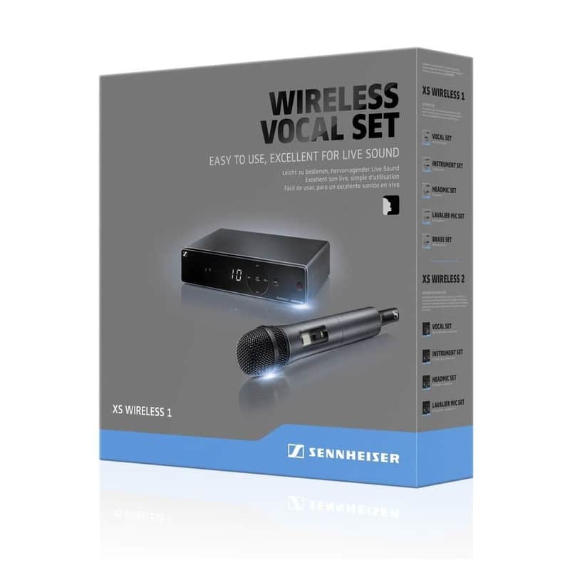 Sennheiser XSW 1-825-A Wireless Handheld Vocal Mic System w/Free Shipping image 1