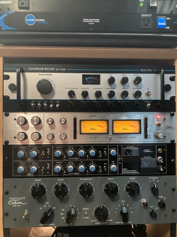 Stam Audio SA-78T+ Rackmount Stereo FET Compressor / Limiter 2024 - 2025 - Silver image 1