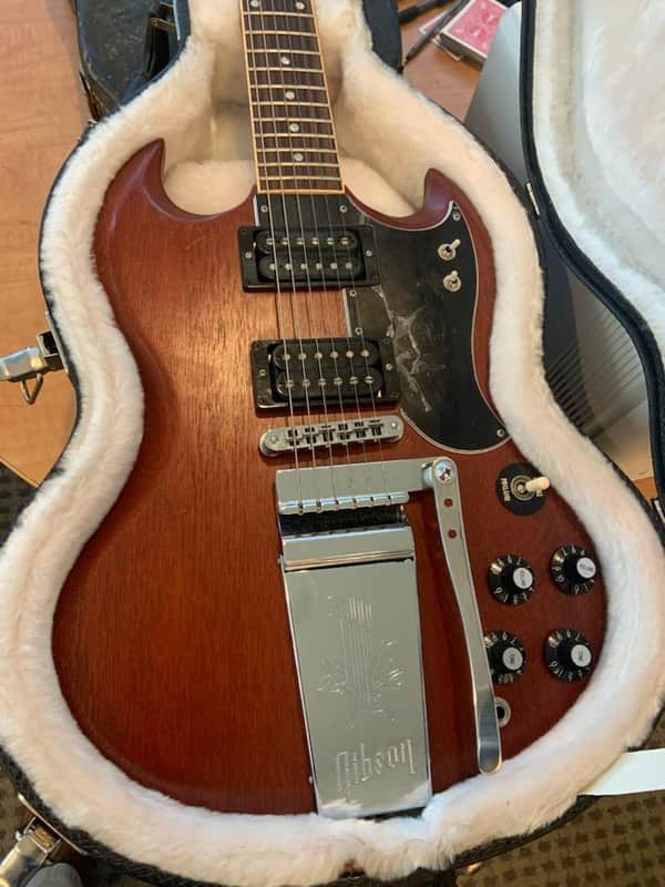 Gibson Frank Zappa Roxy SG 2013 - Cherry image 1