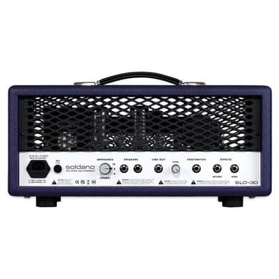 Soldano SLO 30 Electric Guitar Amplifier Head 30 Watts Purple image 5