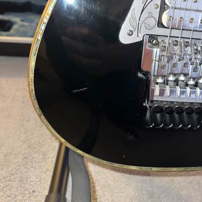 Ibanez JEM10th-BK Steve Vai Signature 10th Anniversary 1996 - Black image 5