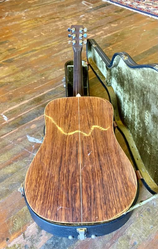 Tokai Cats Eyes acoustic guitar c 1970's Rosewood original vintage