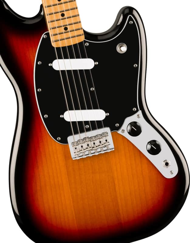Fender Player II Mustang, Maple Fingerboard, 3-Color Sunburst