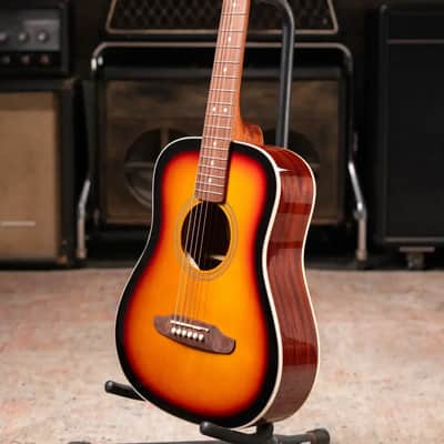 Fender California Standard Redondo Mini Acoustic Guitar - 3-Color Sunburst with Gig Bag image 12