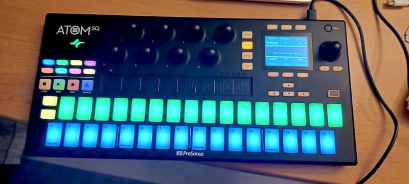 NEW in BOX: PreSonus ATOM SQ MIDI Keyboard/16-Pad Step Sequencer image 1