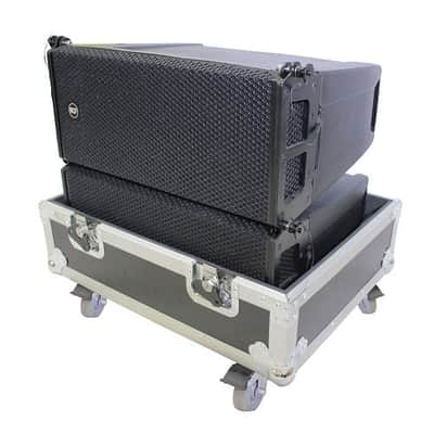 ProX XS-282620LASPW Universal Line Array Speaker Flight Case W-Wheels for 2 Speakers image 1