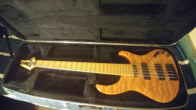 Modulus Genesis 5 - Maple fretboard and Maple Quilt Top Bartolini's G5 image 1