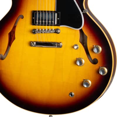 Gibson 1961 ES-335 Reissue Semi-Hollow Electric Guitar - Vintage Burst image 6