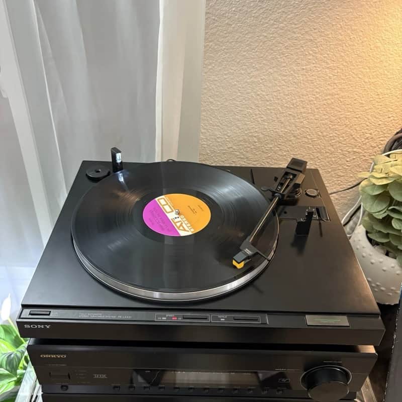 Sony PS-LX431 Automatic Turntable. New Belt & Stylus! Working. Made In Japan Sony PS-LX431 Automatic Turntable. New Belt & Stylus! Working. Made In Japan