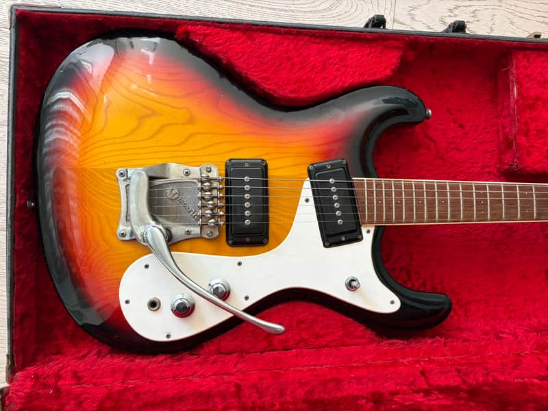 Mosrite The Ventures Of California Model Sunburst Vintage OHSC Ships From USA image 1