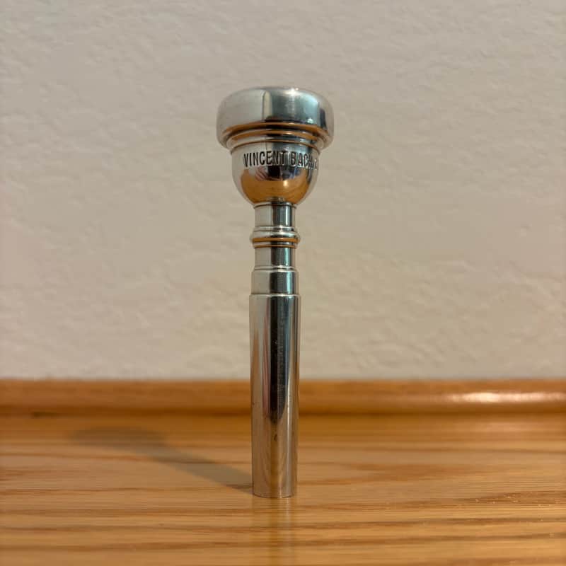 Vincent Bach Corp. 10-1/2E 1970s Vintage Trumpet Mouthpiece image 1