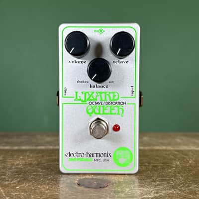 Electro-Harmonix / JHS Nano Lizard Queen Octave Fuzz 2023 - Present - Silver / Green image 2
