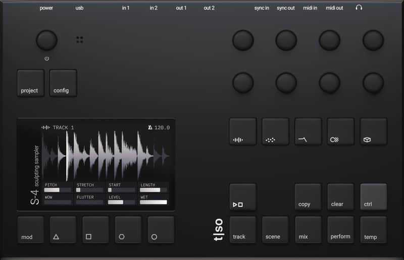 TORSO ELECTRONICS S-4 SCULPTING SAMPLER : BRAND NEW :  [DETROIT MODULAR] image 1