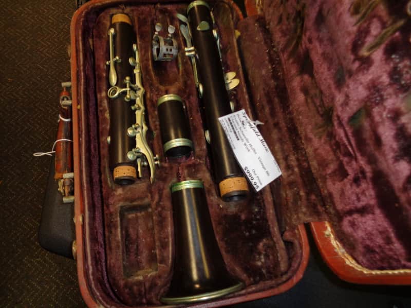 vintage Evette Schaeffer Buffet-Crampon Paris wooden clarinet AS IS For parts or repair project image 1