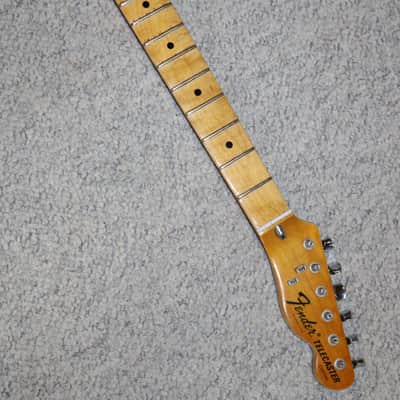 Vintage Original 1973 Fender Telecaster Custom Neck with Original Tuners image 2