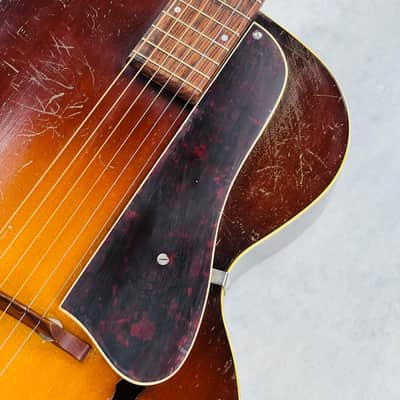 S.S. Stewart Archtop Guitar 1940s - Sunburst image 7