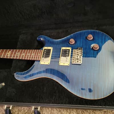 2006 PRS Custom 24 10-Top - Faded Whale Blue - One Piece Top image 8