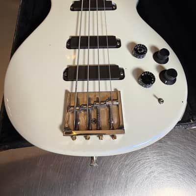 PRS 4 String bass 1989 - Pearl White image 20