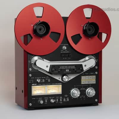 Akai GX-635D Reel-to-Reel Tape Deck - Custom Black - Professionally Restored - 1 Year Warranty image 1