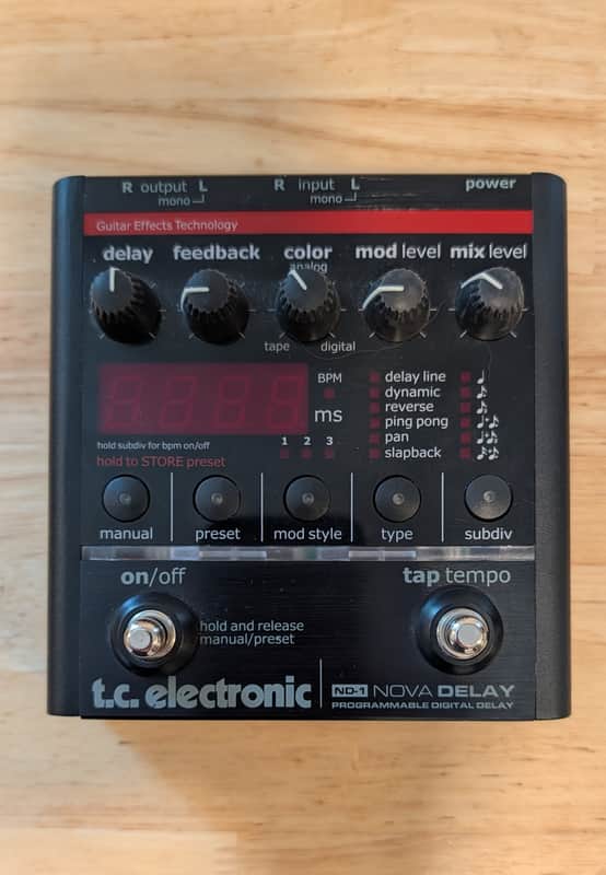TC Electronic ND-1 Nova Delay