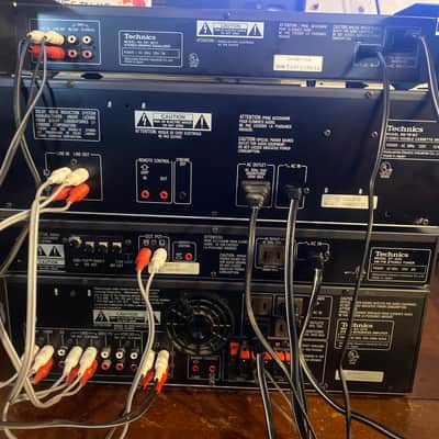 Technics SU G-70 Stereo Integrated Amplifier 1990- Earplugs LOUD image 8