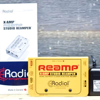 Radial Engineering X-Amp Studio Reamper Dual Output Class A Active Reamp image 5