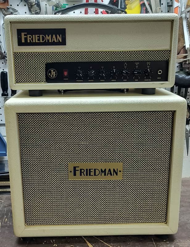 Friedman JJ-Junior Amp White with Matching 1x12 Cab image 1