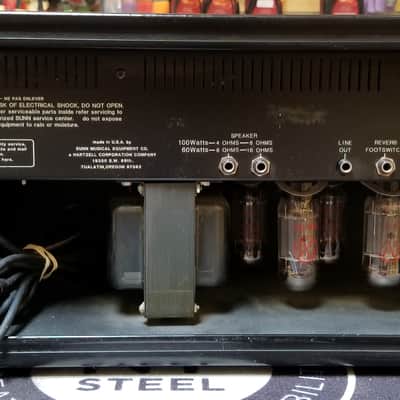 Sunn Vintage Sunn ENFORCER 100w Guitar All-Tube Amp Head all Original RARE! Made In USA image 5