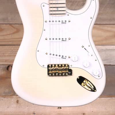 Fender Richie Kotzen Stratocaster Electric Guitar Transparent White Burst w/ Gigbag image 1