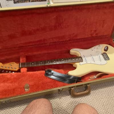 Fender American Vintage '62 Stratocaster 1990 - 1998 - Vintage White image 1