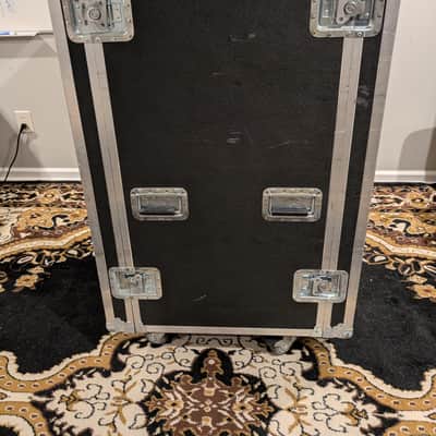 Calzone Co Case ATA 300 Shock Mount Rack Case, 20U x 24"D, EIA Rails, 2.2lb Foam, 400lb Shock Casters image 1