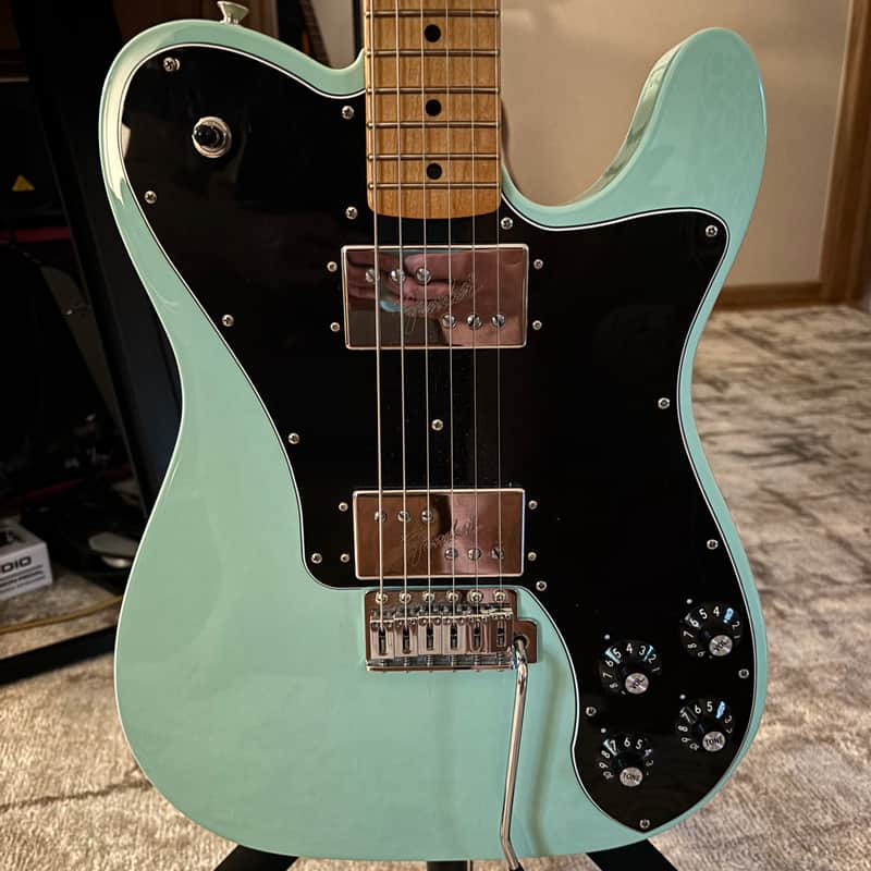 Fender Vintera II '70s Telecaster Deluxe with Tremolo, Maple Fretboard 2023-2026 - Surf Green image 1