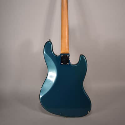 1965 Fender Jazz Bass Lake Placid Blue Finish Left-Handed Electric Bass w/OHSC image 19