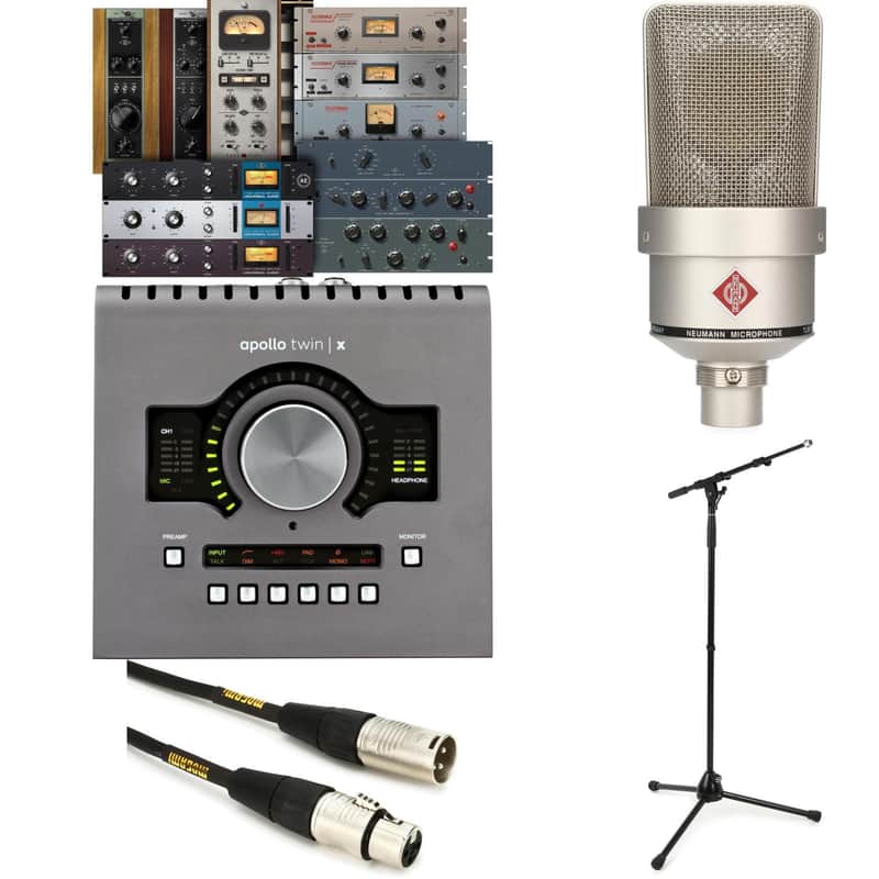 Universal Audio Apollo Twin X DUO Heritage Edition and Neumann TLM 103 Recording Bundle image 1