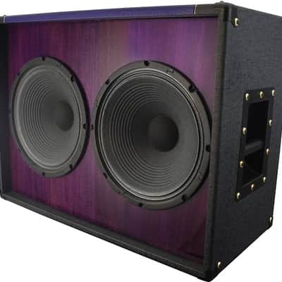 Panama Guitars Tonewood Series 2x12 Speaker Cabinet w/ Built-in Attenuator (Purpleheart BFM) B-STOCK image 4