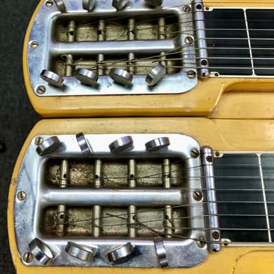 Fender Triple 8 Steel Guitar 1953 with Case and Slide Bars Vintage - Pre Owned image 14