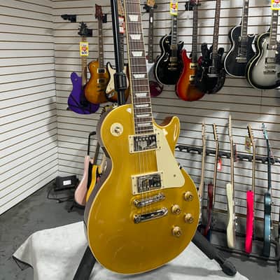 Epiphone Les Paul Standard 50s Electric Guitar - Gold w/Gig Bag & PLEK*D #504 image 4