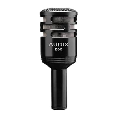 Audix D6X Dynamic Bass Drum Microphone