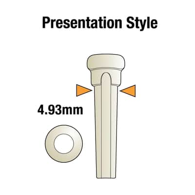 Graph Tech Tusq Presentation Bridge Pins White 4mm Paua Dot image 4