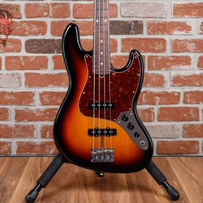 Fender American Pro Jazz Bass 3-Tone Sunburst 2018 w/OHSC image 1