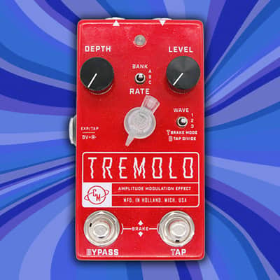 NEW Tremolo AME V2 (Amplitude Modulation Emulator 2.0) by Cusack Music! With Tap Tempo and Expression Jack! **FREE SHIPPING!** image 1