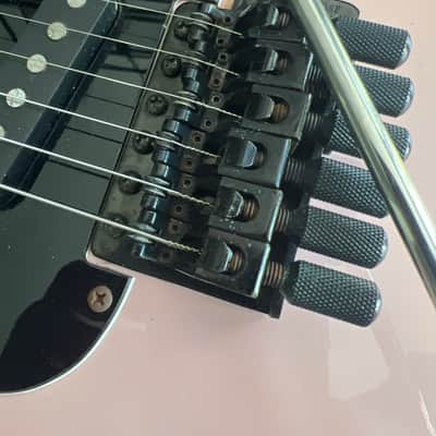 Hondo Fame 760 1980s - Pink w/Matching Headstock RARE image 8
