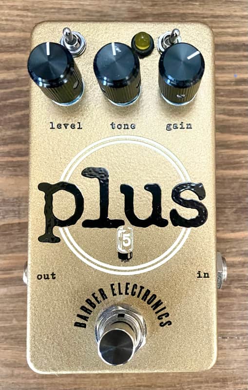 Barber Plus Overdrive pedal 2025 - gold