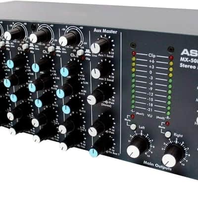 Ashly MX-508 3RU Rack-mountable 8-input Balanced Stereo Microphone Mixer w/ 3-band Sweep EQ & AUX Sends image 11