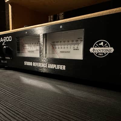 Avantone Pro CLA-200 2-Channel Studio Reference Amplifier 2018 - Present - Black image 2