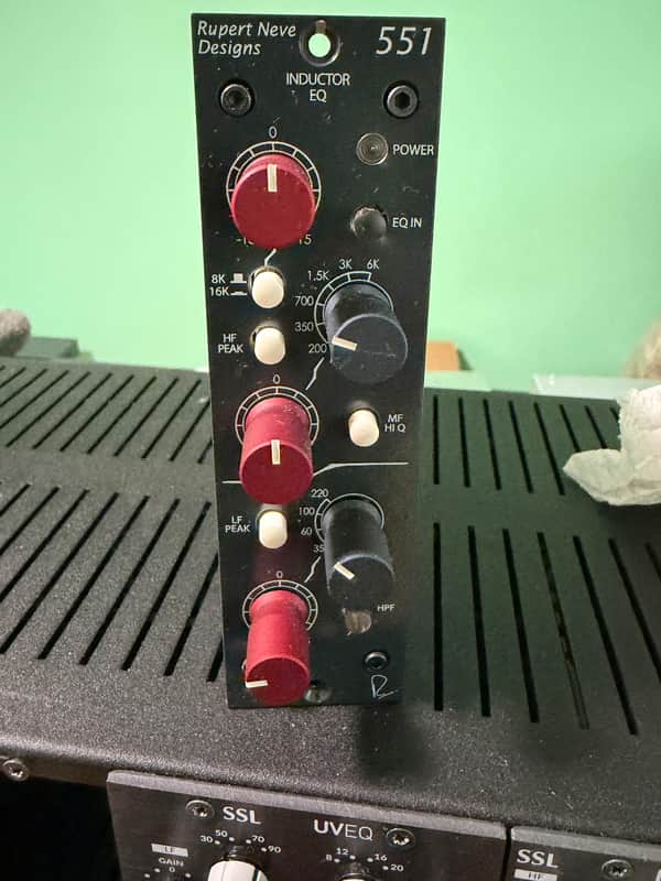 Rupert Neve Designs 551 500 Series Inductor EQ Module