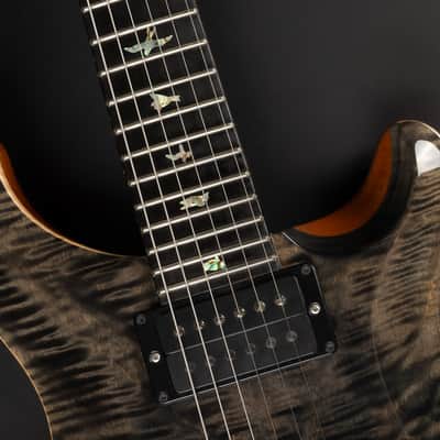 2017 PRS Custom 24 Floyd Rose Wood Library Limited Edition - Grey Black | Artist Grade Quilted Maple Top \m/ Pickups | CoA OHSC image 22