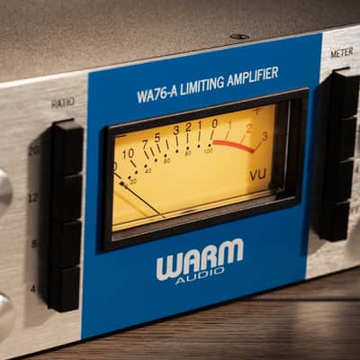 Warm Audio WA76-A Single-Channel Vintage-Voiced Discrete FET Compressor 2020 - Present - Silver image 7