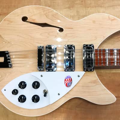 Rickenbacker 1993Plus 12-String Electric Guitar MapleGlo image 4