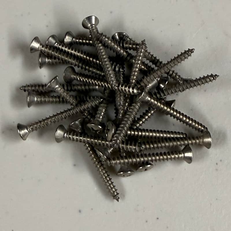 Fender Bassman or Bandmaster Back Screw Set (28) 1960's (M-580) image 1